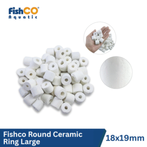 Media Filter Aquarium Large Round Ceramic Ring 18x19mm