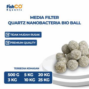Media Filter Aquarium Quartz Nanobacteria Bioball 30mm
