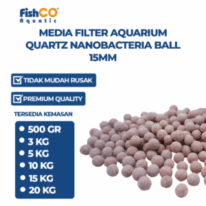 Media Filter Aquarium Quartz Nanobacteria Bioball 15mm