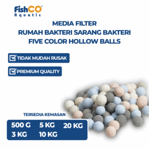 Media Filter Aquarium Five Color Hollow Balls 11mm