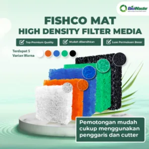 Media Filter FishCO Mat Hi-Density 90X40 Premium