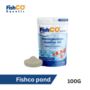 FISHCO Bakteri Penjernih Air Kolam Ikan FISHCO POND 100 gram