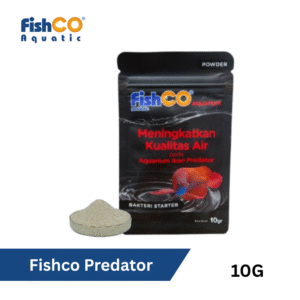 FISHCO Aquarium Probiotik Ikan Predator Bakteri Starter 10g