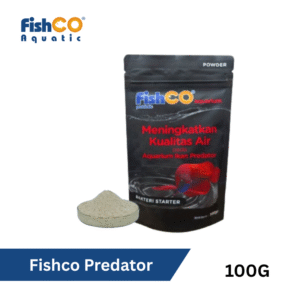 FISHCO Aquarium Probiotik Ikan Predator Bakteri Starter 100gr