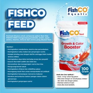 FISHCO FEED Supplemen Pakan Ikan 100 gram