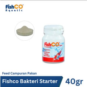FISHCO FEED 40gr Suplemen - Campuran Pakan Ikan Hias 40 gram