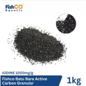 Fishco Media Filter Karbon Aktif Batu Bara Active Carbon Granular 1Kg
