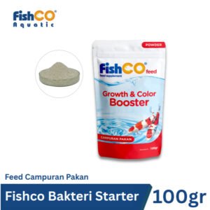 FISHCO FEED Suplemen - Campuran Pakan Ikan Hias 100 gram