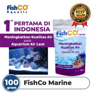 FISHCO Aquarium Air Laut Probiotik Marine - Bakteri Starter 100gr