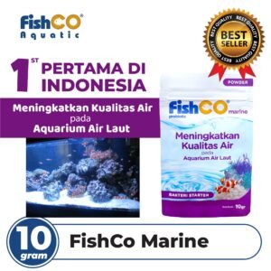 FISHCO Aquarium Air Laut Probiotik Marine - Bakteri Starter 10gr