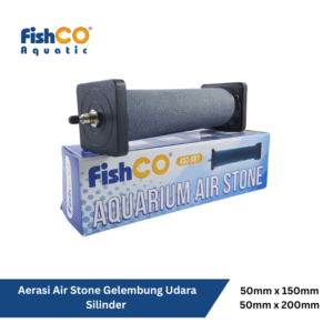 Batu Aerator Aerasi Air Stone Gelembung Udara Silinder