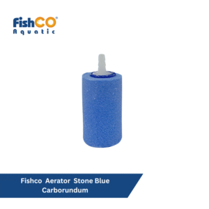 Fishco Batu Aerator Aerasi Air Stone Blue Carborundum