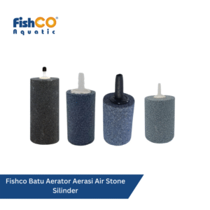 Fishco Batu Aerator Aerasi Air Stone Silinder