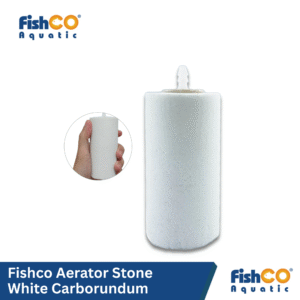 Fishco Batu Aerator Aerasi Air Stone White Carborundum