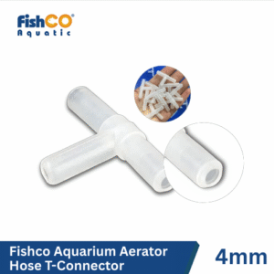 Fishco Sambungan Konektor T Selang Aerator Aquarium 4mm