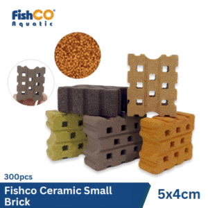 Media Filter Aquarium Ceramic Small Brick 5x4cm 300pcs