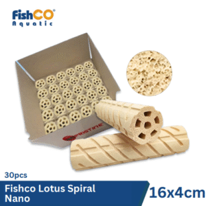 Fishco Rumah Bakteri Lotus Spiral Nano Bacteria House Japan 30 Pcs