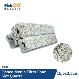 Media Filter Four Slot Quartz Nanobacteria House 6pcs