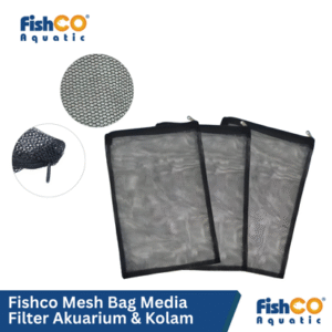 Jaring Kantong Media Filter Import Middle Aquarium/Kolam Black