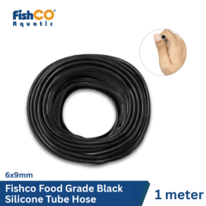 Selang Silicone Tube 6x9mm – Selang Silikon Food Grade Black