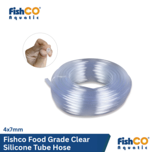 FISHCO Selang Silicone Tube 4x7mm - Selang Silikon Food Grade Clear
