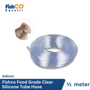 Selang Silicone Tube 4x6mm – Selang Silikon Food Grade Clear