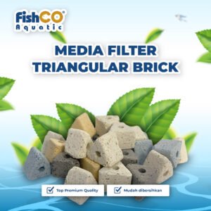 Media Filter Aquarium Triangular Brick