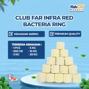 Media Filter Bio Ring Flower Far Infra Red Ukuran XL