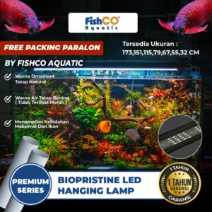 BioPristine Hanging Lamp View Lampu Aquarium LED - Bahan Alumunium