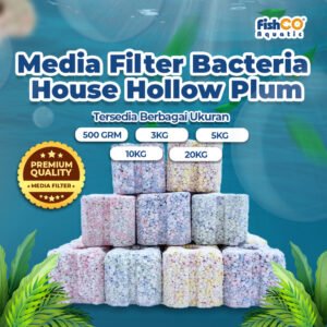 Media Bio Filter Hollow Plum Bacteria House