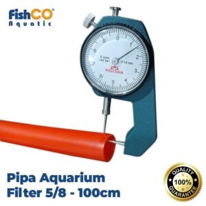 Fishco Pipe Aquarium PP Premium - Pipa Akuarium Tebal 5/8 dan 1/2 100cm