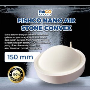 Fishco Batu Aerator Nano Air Stone Convex 150mm