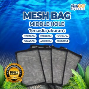 Jaring Kantong Media Filter Import Middle Aquarium/Kolam Black