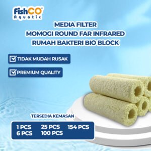 Media Filter Momogi Round Far Infrared Rumah Bakteri Bio Block