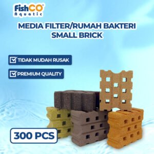 Media Filter Aquarium Ceramic Small Brick 5x4cm 300pcs