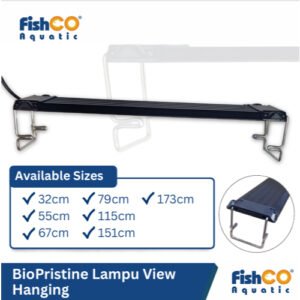 BioPristine Hanging Lamp View Lampu Aquarium LED - Bahan Alumunium