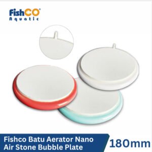 Fishco Batu Aerator Nano Air Stone Buble Plate 180mm