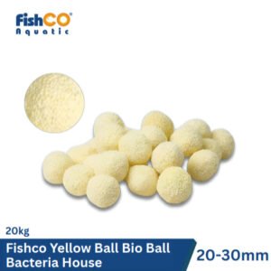 Fishco Rumah Bakteri Akuarium Yellow Ball Bioball Bacteria House
