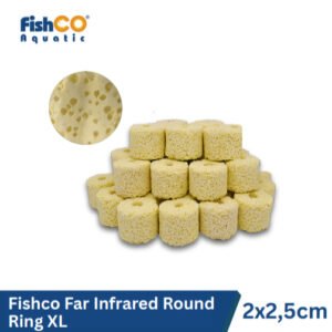 Media Filter Aquarium Round Far Infrared Bacteria Ring Rumah Bakteri Akuarium