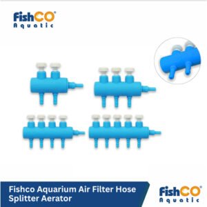 Fishco Kran Selang Angin Pembagi Udara Aerasi Aerator Akuarium
