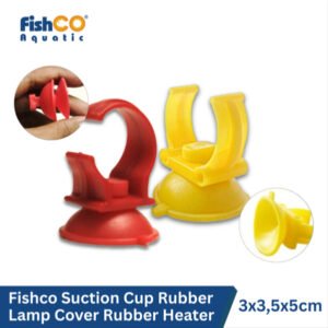 Fishco Dop karet lampu celup Aquarium Suction Cup – Karet Heater