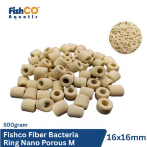 Media Filter Bio Ceramic Ring Ukuran M Nano Porous