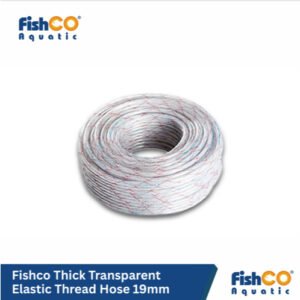 Fishco Selang Benang Elastis Transparan Tebal Premium 19mm 1 Meter