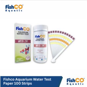 Aquarium Water Test Paper Kertas Uji Air Akuarium 100 Strips