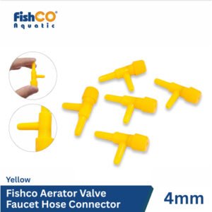 Sambungan Konektor Selang Keran Aerator Valve 4mm 1 Pcs