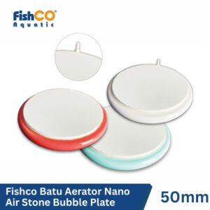 Fishco Batu Aerator Nano Air Stone Buble Plate 50mm
