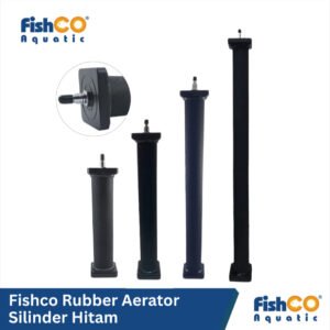 Rubber Aerator Aerasi Gelembung Udara Aquarium Silinder Panjang