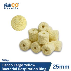 Media Filter Aquarium Large Yellow Bacterial Respiration Ring 500gr