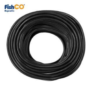 FISHCO Selang Silicone Tube 4x7mm - Selang Silikon Food Grade Black