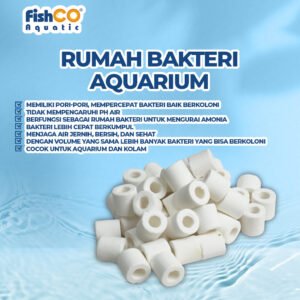 Media Filter Aquarium Round Ceramic Ring 9x11mm